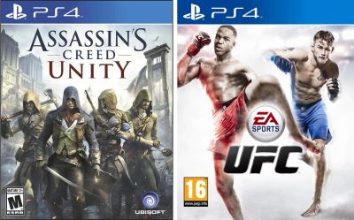 Лот: 6248821. Фото: 1. UFC; Assassin's Creed Единство... Игры для консолей