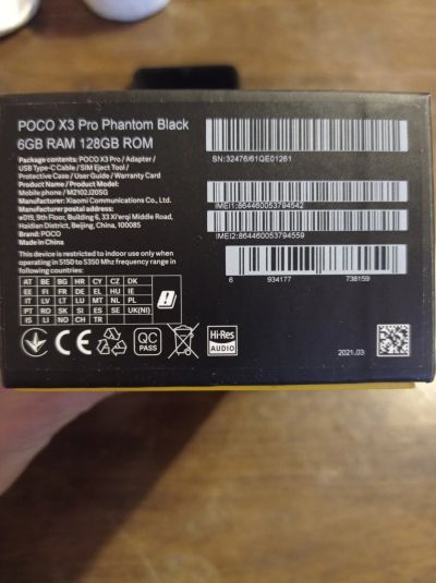 Лот: 17655792. Фото: 1. Практически новый смартфон Poco... Смартфоны