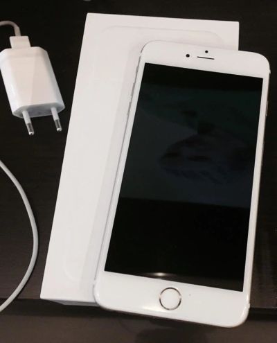 Лот: 9897617. Фото: 1. Iphone 6 plus 128 Gb Gold (читаем... Смартфоны