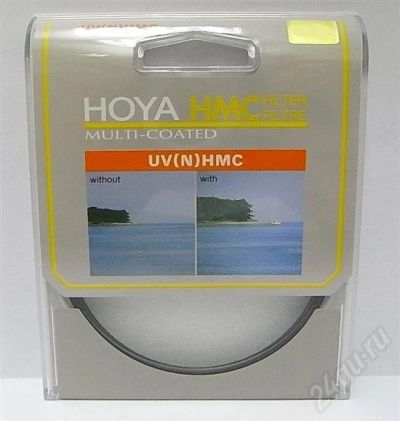 Лот: 438589. Фото: 1. Светофильтр 58мм HOYA HMC UV... Светофильтры