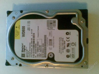 Лот: 10767. Фото: 1. HDD 80Gb IDE Western Digital WD... Красноярск