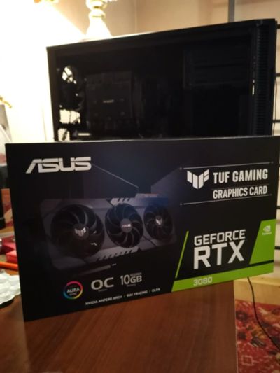 Лот: 17300595. Фото: 1. Asus Nvidia GeForce RTX 3080... Видеокарты