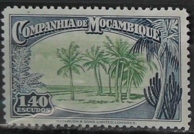Лот: 11889206. Фото: 1. Марка Мозамбика Компания (португальская... Марки