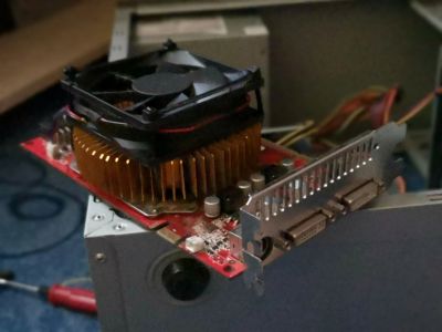 Лот: 14994205. Фото: 1. Видеокарта Nvidia 9600GT PCI-E... Видеокарты