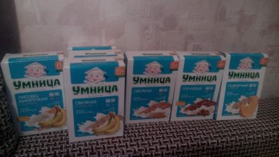 Лот: 6667810. Фото: 1. Каша детская Умница. Детское питание