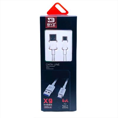 Лот: 22151467. Фото: 1. КАБЕЛЬ BYZ X9 USB-> Type-C. Дата-кабели, переходники