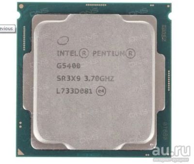 Лот: 14297050. Фото: 1. Процессор Intel Pentium G5400... Процессоры