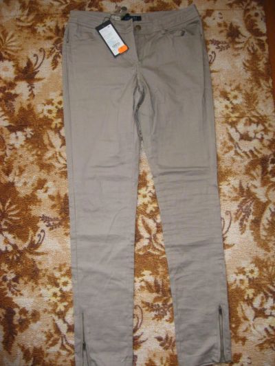 Лот: 4157293. Фото: 1. брюки женские Инсити серо-бежевые... Брюки, шорты