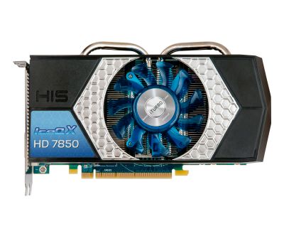 Лот: 12241492. Фото: 1. Видеокарта HIS IceQX HD 7850 1024mb... Видеокарты