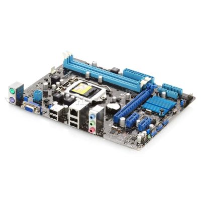 Лот: 10563724. Фото: 1. comp.mb.#459 ASUS H61M-E PCI-e... Материнские платы