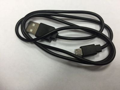 Лот: 13915123. Фото: 1. USB-кабель micro черный 1м1. Дата-кабели, переходники