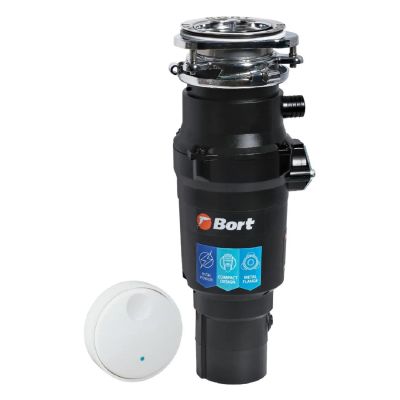 Лот: 24466839. Фото: 1. Измельчитель пищевых отходов Bort... Кухонная