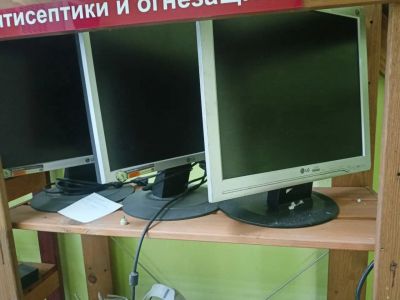 Лот: 22489171. Фото: 1. Мониторы LCD 17" 3шт. ЖК-мониторы
