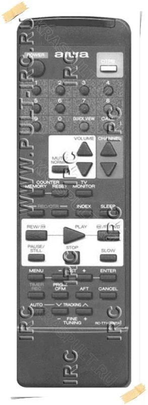 Лот: 15907795. Фото: 1. Пульт AIWA RC-TT1420KER. Пульты ДУ