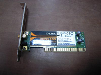 Лот: 6364159. Фото: 1. Карта PCI Wi-Fi D-Link DWA-510... WiFi, Bluetooth адаптеры