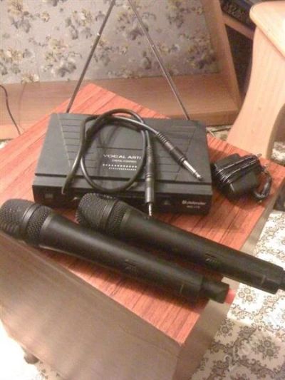 Лот: 1566951. Фото: 1. Defender MIC-175, 2 беспроводных... Наушники, гарнитуры