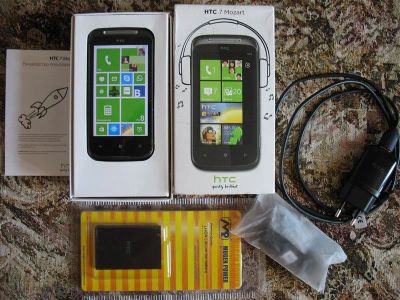 Лот: 2961408. Фото: 1. htc 7 mozart, обновленная ос 7... Смартфоны