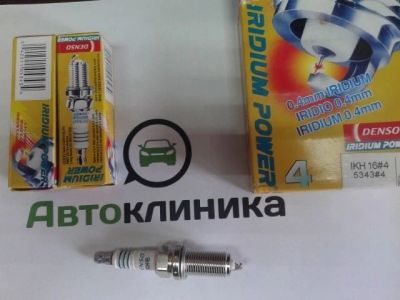 Лот: 11523133. Фото: 1. Свеча зажигания DENSO IKH16#4... Электрооборудование