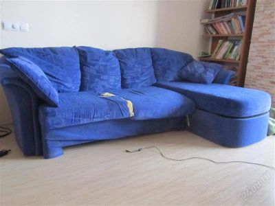 Лот: 1953440. Фото: 1. Клёвый диван на дачу или перетяжку. Кресла, пуфы