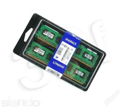 Лот: 2408074. Фото: 1. Память DIMM DDR3 2048MBx2 1333MHz... Оперативная память