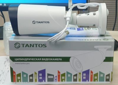Лот: 19901748. Фото: 1. Камера наблюдения Tantos TSc-P1080pUVCvZ. Видеонаблюдение