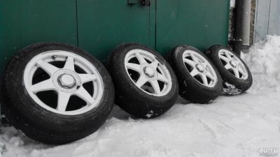 Лот: 8737534. Фото: 1. Комплект R15+Hankook 185/65 5x114... Шины на дисках