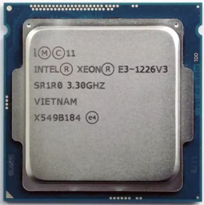 Лот: 19978675. Фото: 1. Процессор Intel Xeon E3-1226 v3... Процессоры
