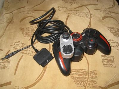 Лот: 920490. Фото: 1. Saitek ps2700 rumble pad. Аксессуары для игровых приставок, консолей, геймпады