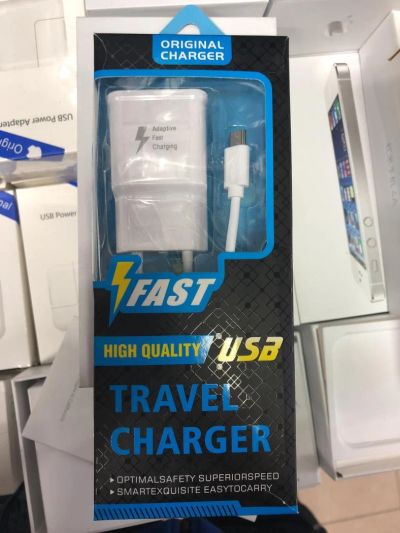 Лот: 11197943. Фото: 1. СЗУ USB Micro Usb переходник Сетевое... Дата-кабели, переходники