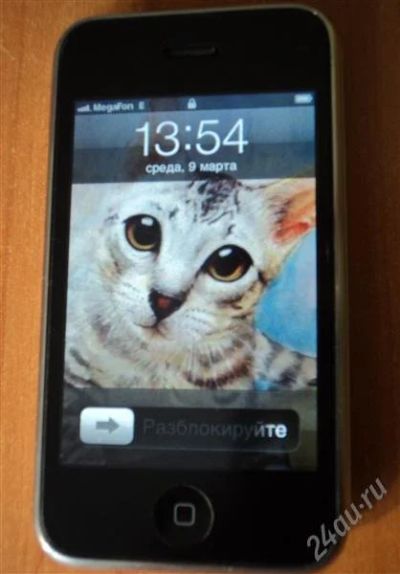 Лот: 822933. Фото: 1. Продам IPhone 3G 16 GB белый... Смартфоны