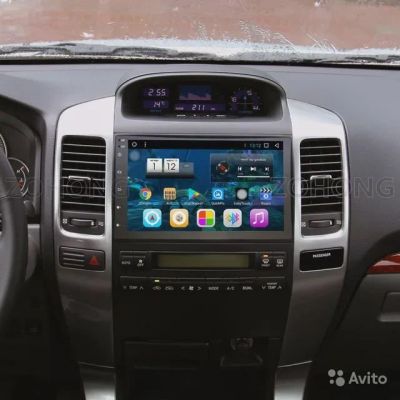 Лот: 16410710. Фото: 1. Штатная магнитола Prado Прадо... Автомагнитолы