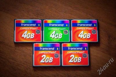 Лот: 566542. Фото: 1. Compact Flash Transcend 133x Сумарный... Другое (фото, видеокамеры, оптика)
