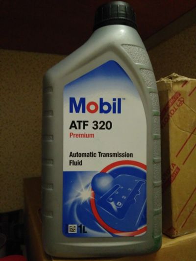 Лот: 16133289. Фото: 1. Mobil Atf 320 premium атф, масло... Масла, жидкости