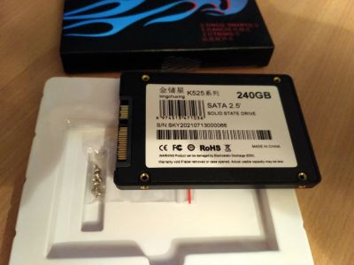 Лот: 18369950. Фото: 1. 240 Гб 2.5" SSD-накопитель Kingchuxing... SSD-накопители
