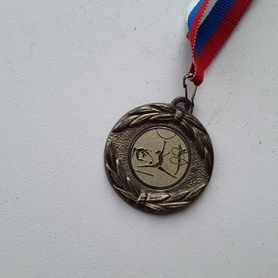 Лот: 19921842. Фото: 1. настоящая бронзовая медаль с Российской... Памятные медали