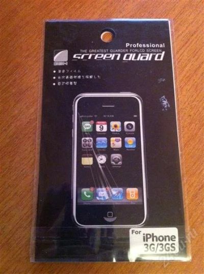 Лот: 775419. Фото: 1. защитная плёнка для iphone 3g... Защитные стёкла, защитные плёнки