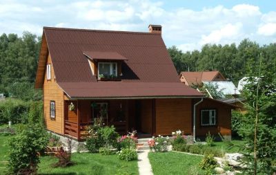 Лот: 17737302. Фото: 1. Ондулин Смарт (коричневый) м 2. Кровельные материалы