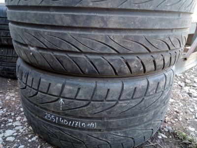 Лот: 13707220. Фото: 1. 2шт. 255-40-17 Dunlop Direzza... Шины
