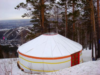 Лот: 10638595. Фото: 1. Юрта d-5м. Палатки, тенты