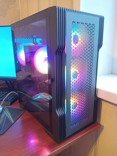 Лот: 24683046. Фото: 1. Игровой компьютер rx 6650xt 8gb... Компьютеры в сборе