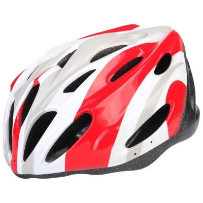 Лот: 15984970. Фото: 1. Шлем защитный MV20 бело-красный... Запчасти