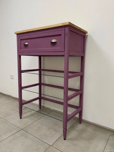 Лот: 18329681. Фото: 1. Дизайнерский комод-витрина из... Комоды
