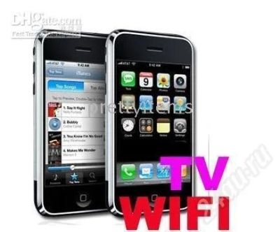 Лот: 533175. Фото: 1. iPhone 3G J2000 - 2sim, TV, FM... Кнопочные мобильные телефоны