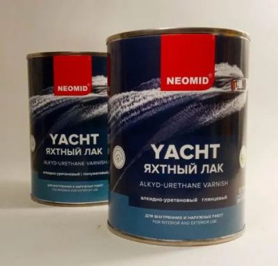 Лот: 20938010. Фото: 1. Лак Neomid Yacht 0,75 л (яхтный... Бытовая химия