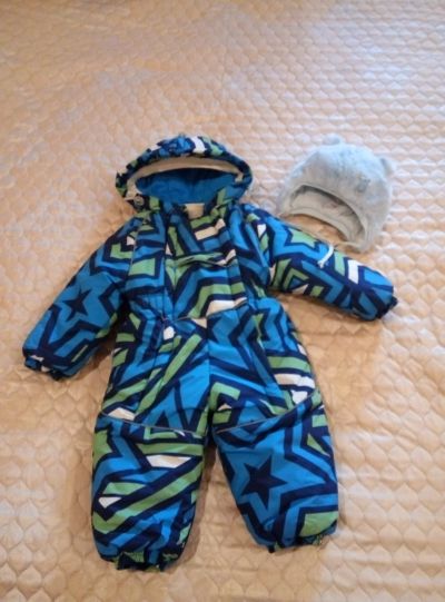 Лот: 12659553. Фото: 1. Комбинезон 2 в 1 детский 80 размер. Костюмы, пиджаки, комбинезоны