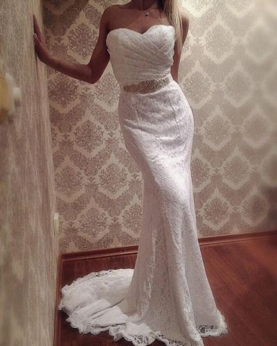 Лот: 8774727. Фото: 1. Свадебное платье новое. Свадебные платья