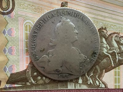 Лот: 15518380. Фото: 1. 1 рубль 1776 ЯЧ года. Россия до 1917 года