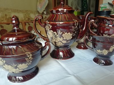 Лот: 15932114. Фото: 1. Сервиз чайный керамика. Сервизы, наборы посуды