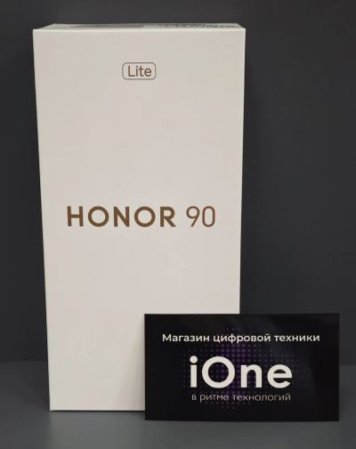 Лот: 23913282. Фото: 1. Honor 90 Lite 8/256Gb Silver... Смартфоны