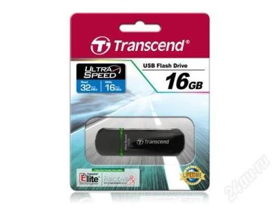 Лот: 1494363. Фото: 1. Флеш диск Transcend 16GB JETFLASH... USB-флеш карты